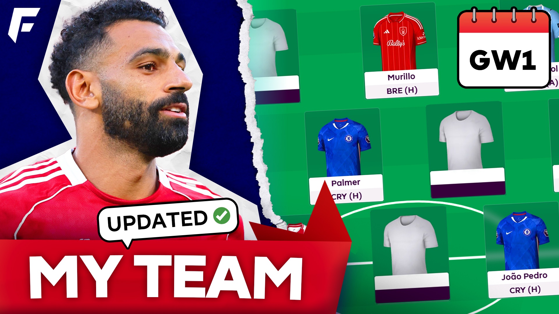 My UPDATED FPL Team
